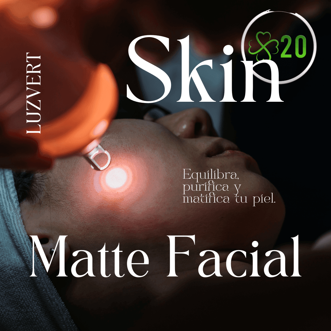 Skin Matte Facial | Tratamiento Profesional para Piel Grasa - LuzVert