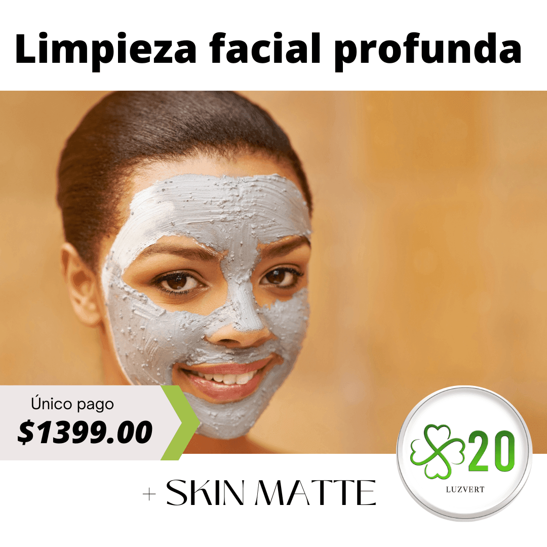Ritual Facial matificante en Luzvert
